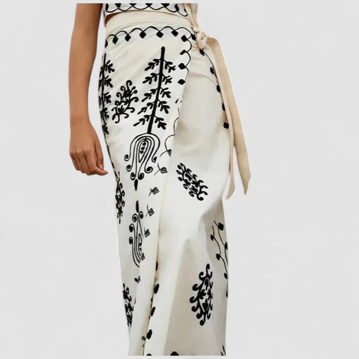 Maya™ | Camilla - Printed Top and Skirt