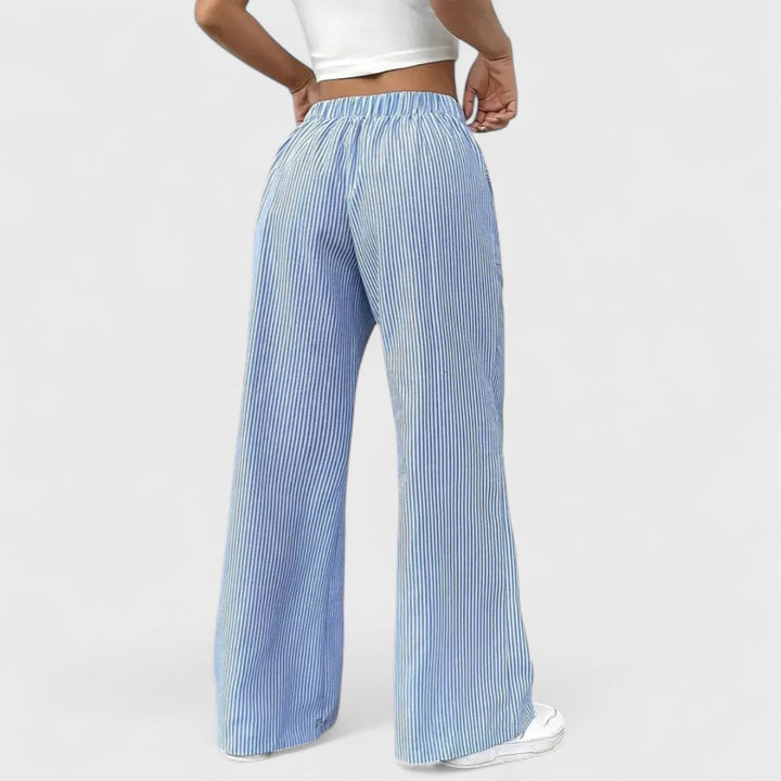 Maya™ - Comfortable Wide Pants with Elegant Details