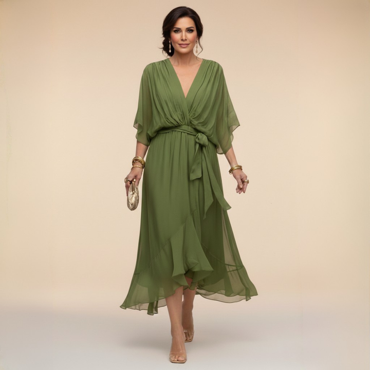 Maya | V-neck dress