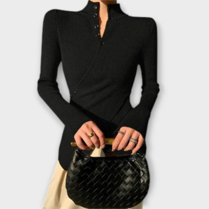 Maya™ – Elegant Cotton Sweater