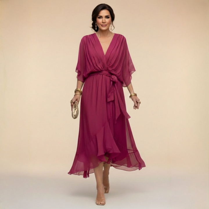Maya | V-neck dress