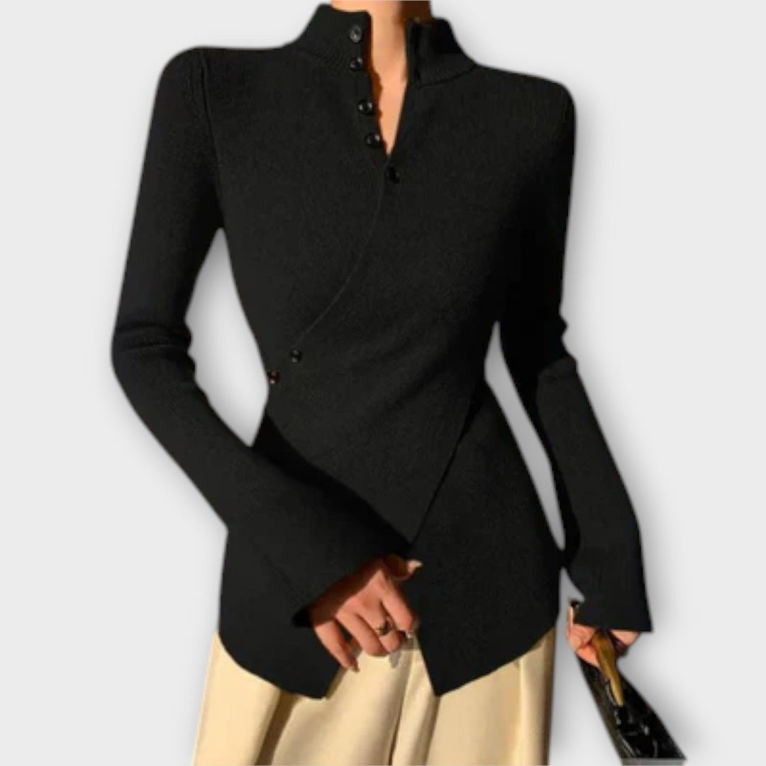 Maya™ – Elegant Cotton Sweater