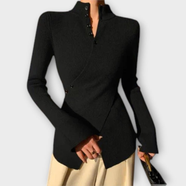 Maya™ – Elegant Cotton Sweater