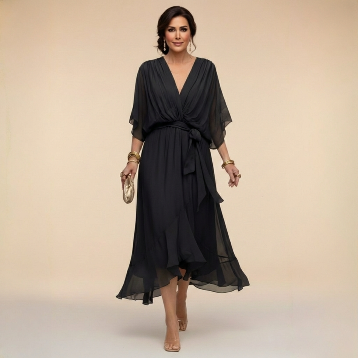 Maya | V-neck dress