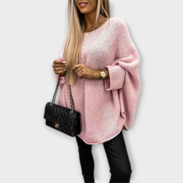 Maya™ - Elegant Women's Sweater with Round Neck
