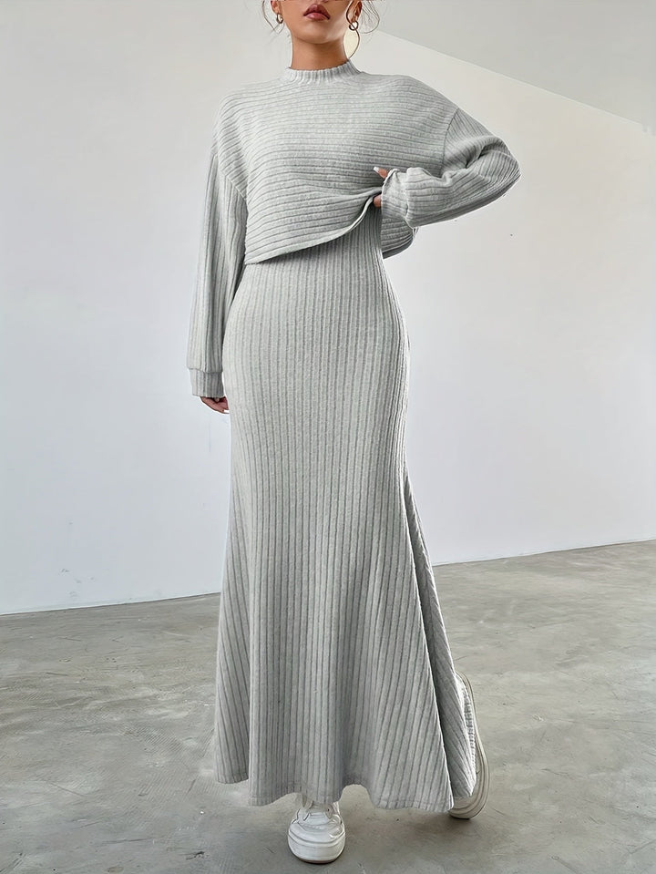 Maya™ | Casual Dress for Women + Free Sweater