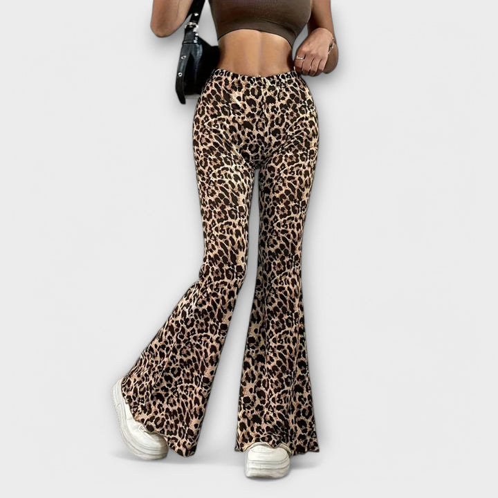 Maya™ Bootcut Leopard Pants