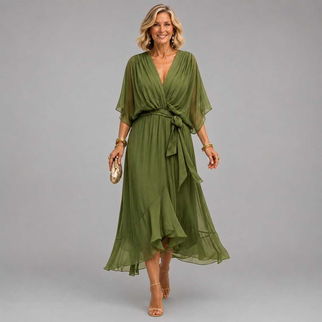 Maya | V-neck dress