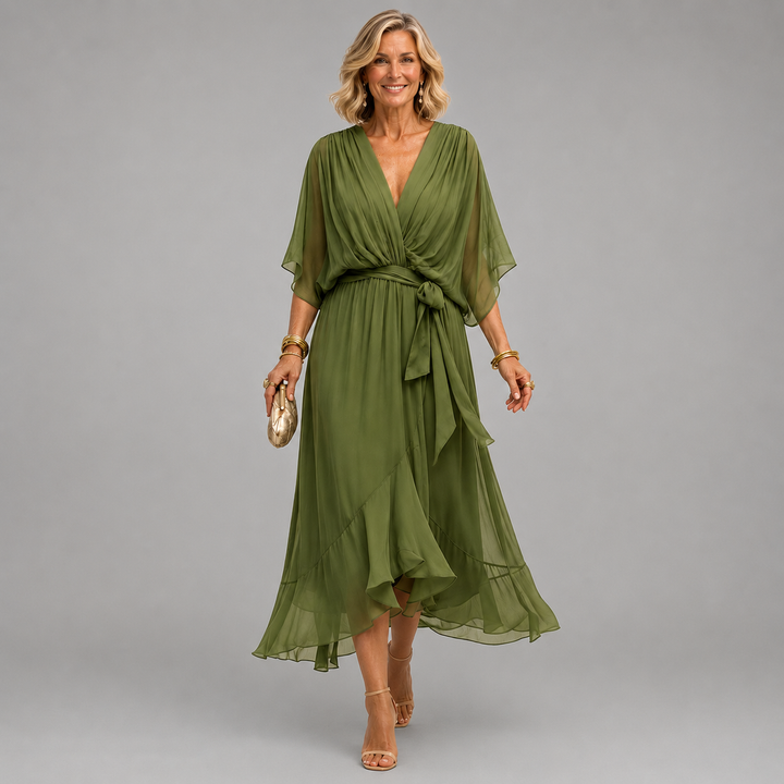 Maya | V-neck dress