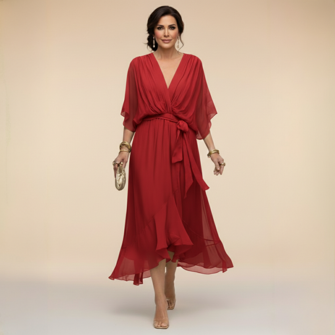 Maya | V-neck dress