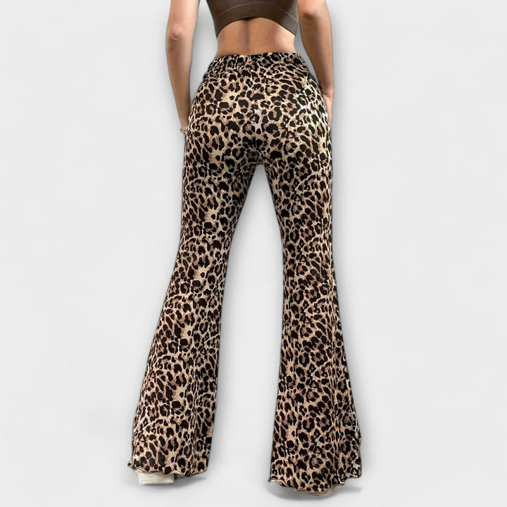 Maya™ Bootcut Leopard Pants