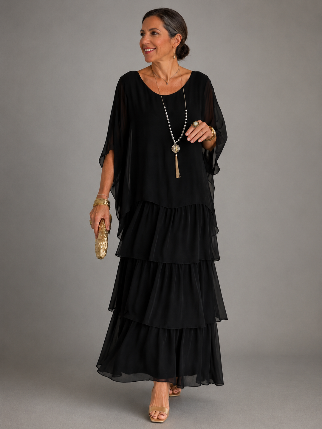 Maya| Elegant Flowing Maxi Dress