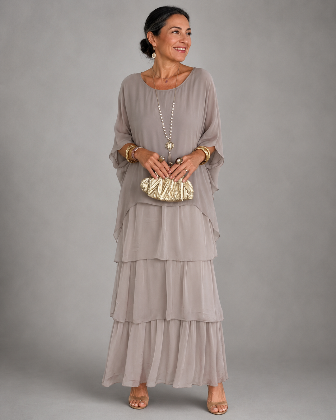 Maya| Elegant Flowing Maxi Dress