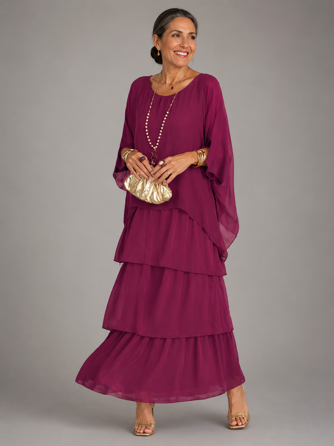 Maya| Elegant Flowing Maxi Dress
