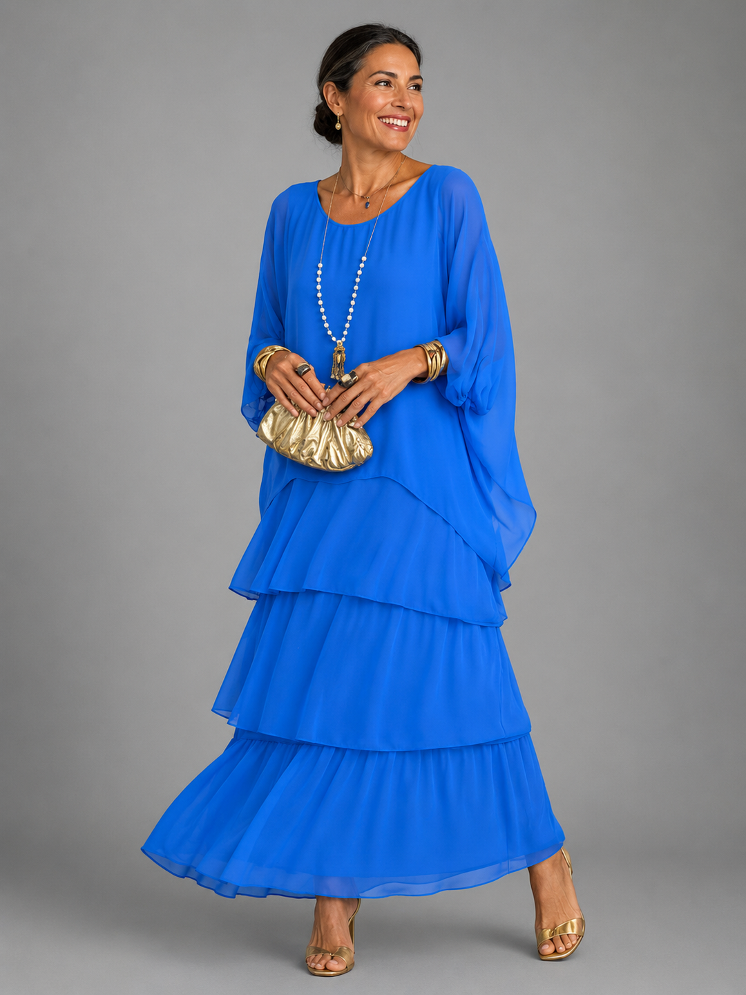 Maya| Elegant Flowing Maxi Dress