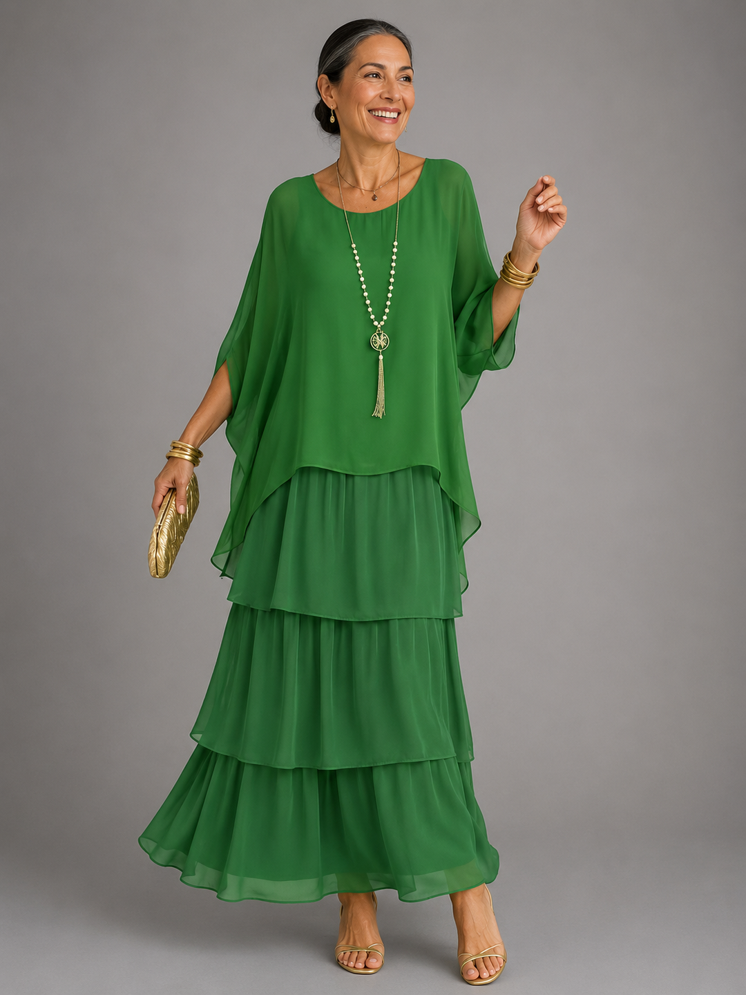 Maya| Elegant Flowing Maxi Dress