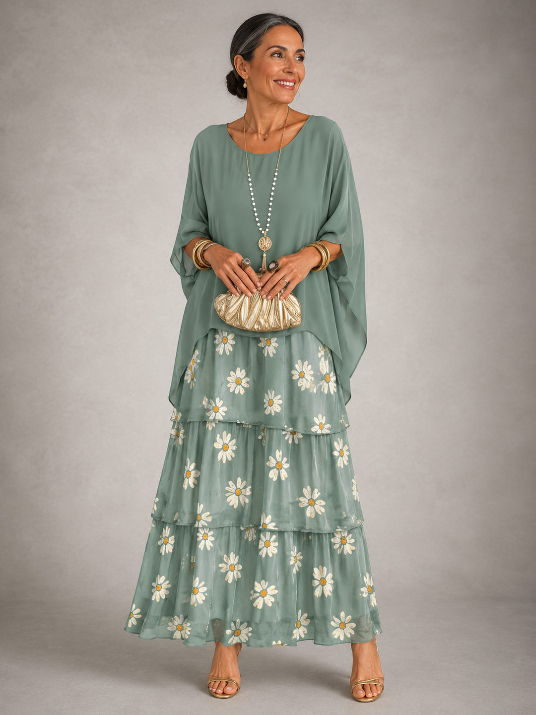 Maya| Elegant Flowing Maxi Dress
