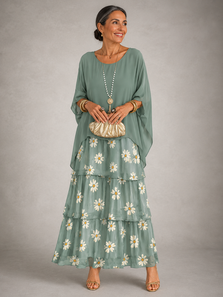Maya| Elegant Flowing Maxi Dress
