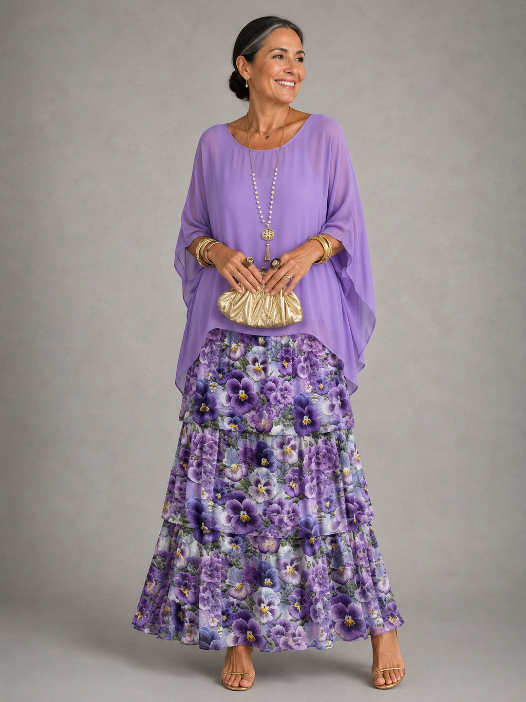 Maya| Elegant Flowing Maxi Dress