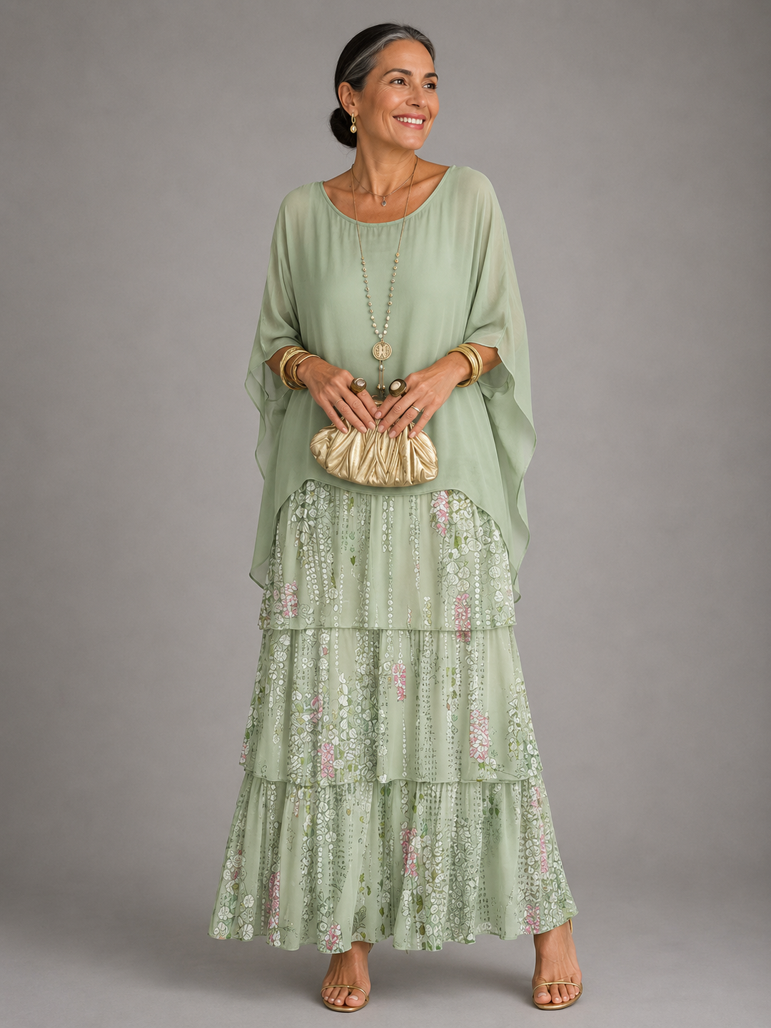 Maya| Elegant Flowing Maxi Dress