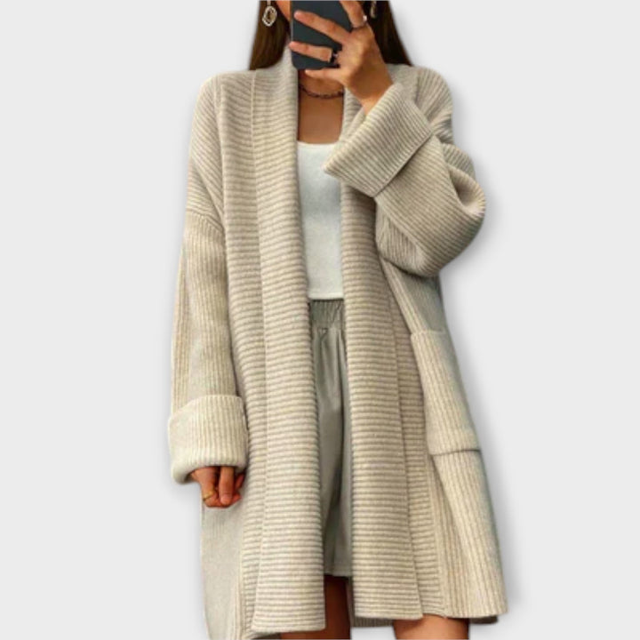 Maya™ - Long Knit Cardigan
