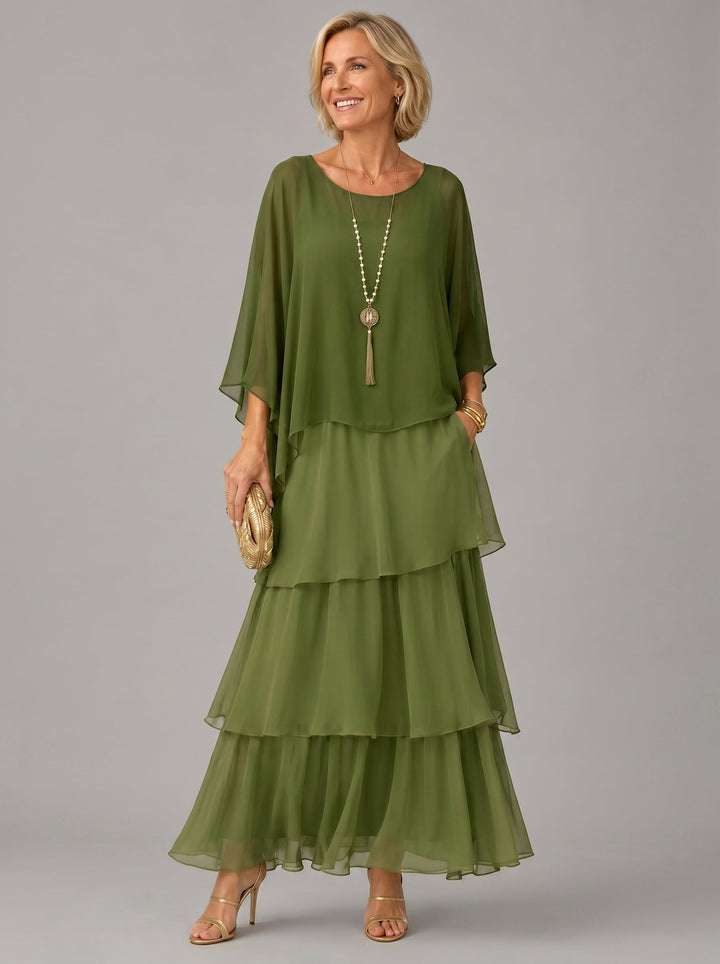 Maya| Elegant Flowing Maxi Dress