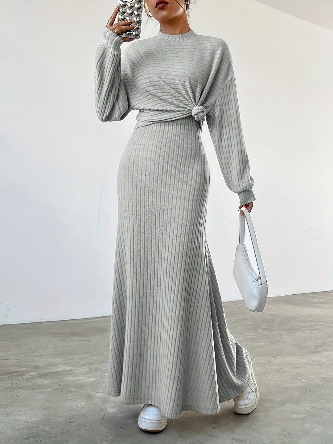 Maya™ | Casual Dress for Women + Free Sweater