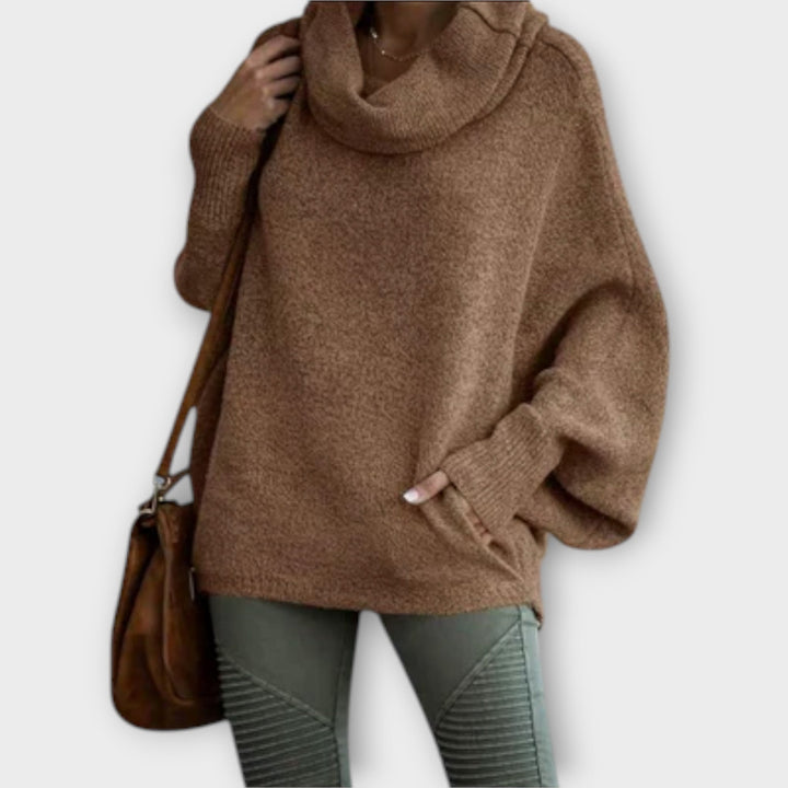 Maya™ - Elegant Women's Turtle Neck Sweater