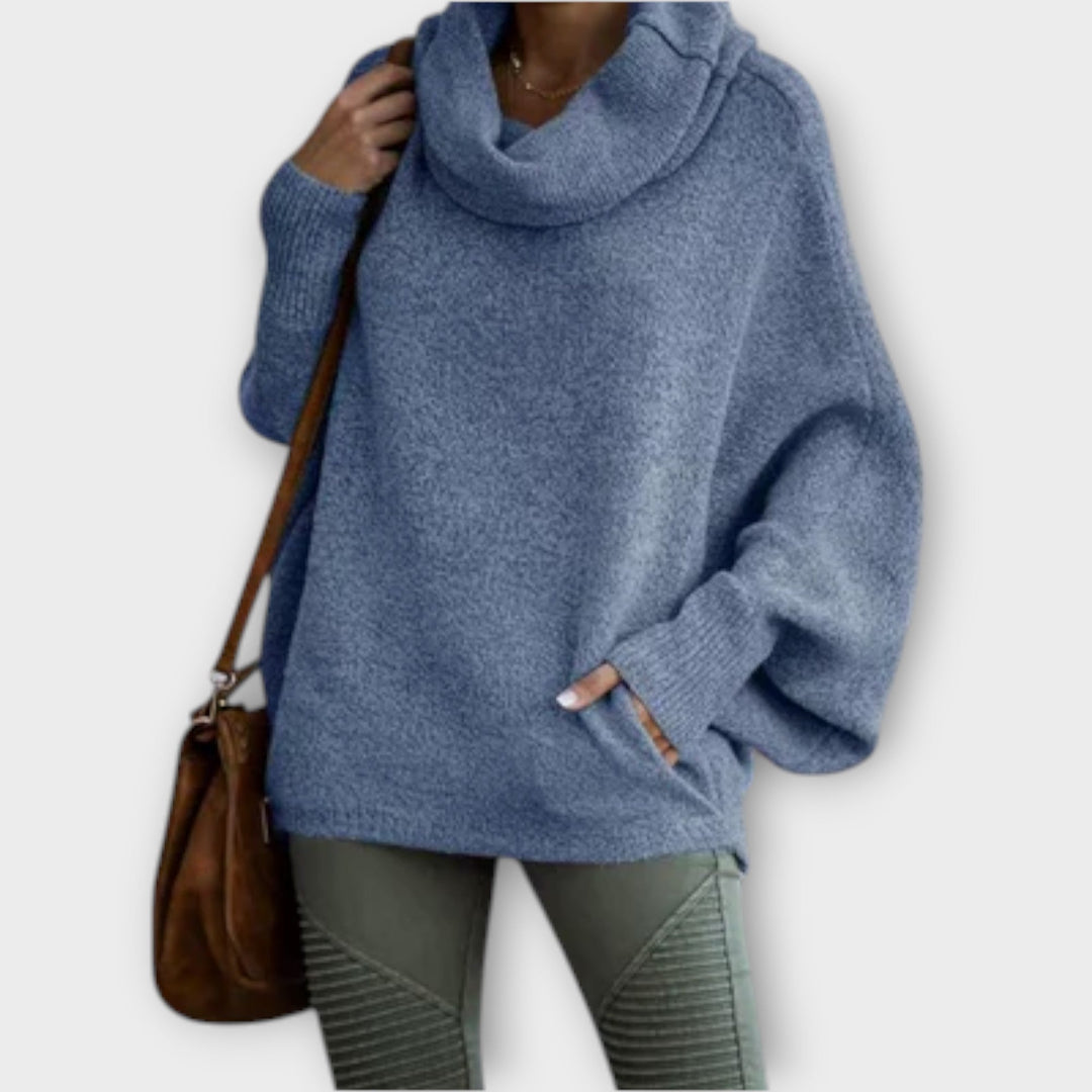 Maya™ - Elegant Women's Turtle Neck Sweater