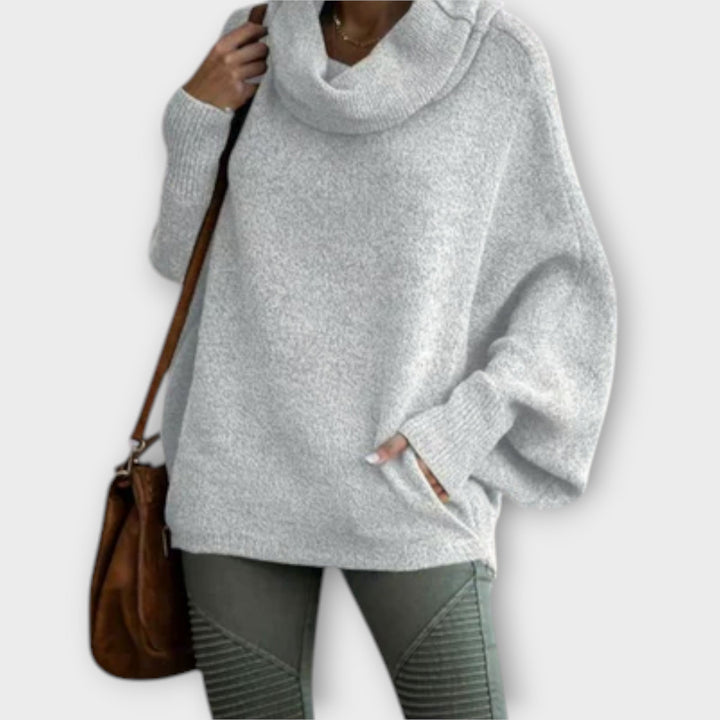 Maya™ - Elegant Women's Turtle Neck Sweater