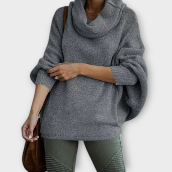Maya™ - Elegant Women's Turtle Neck Sweater