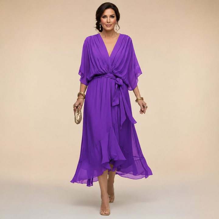 Maya | V-neck dress