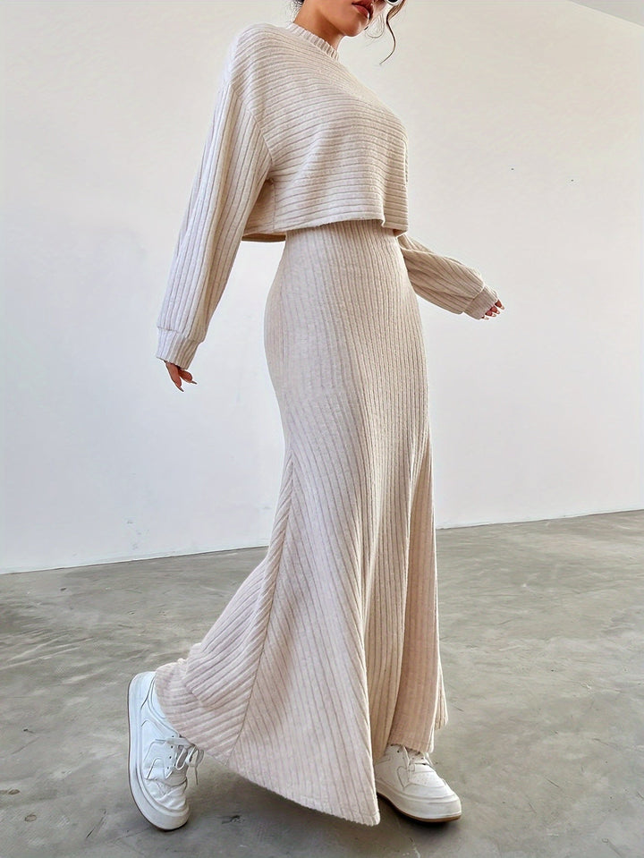 Maya™ | Casual Dress for Women + Free Sweater