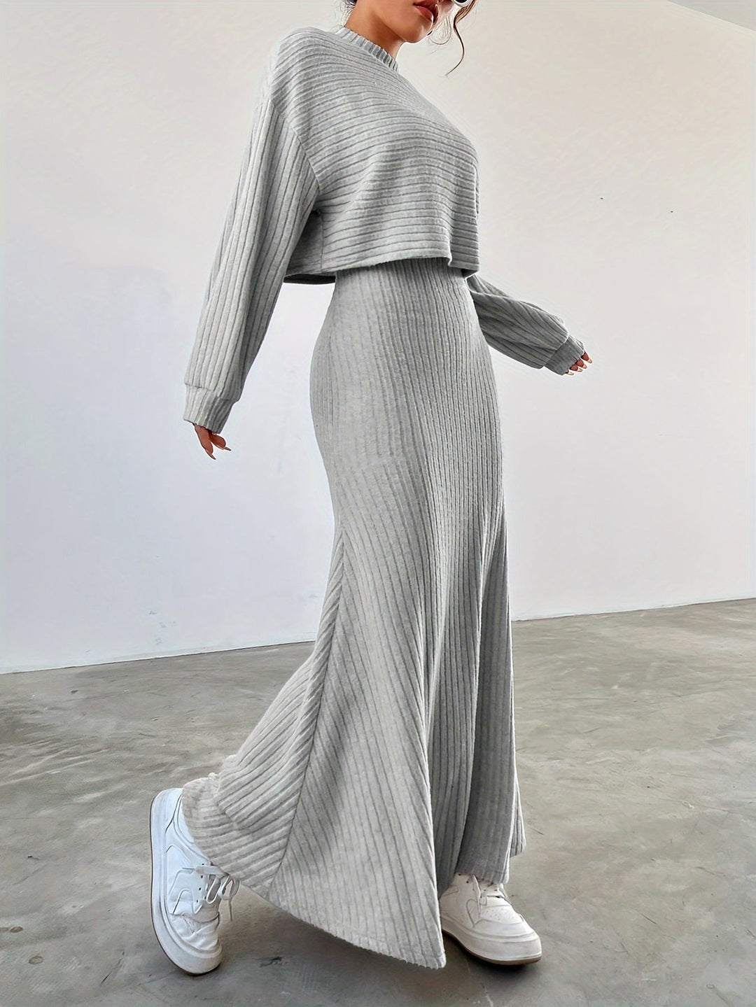 Maya™ | Casual Dress for Women + Free Sweater