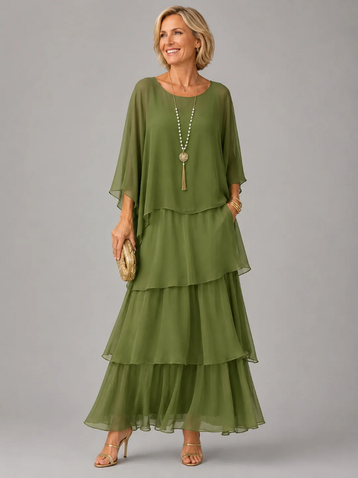 Maya| Elegant Flowing Maxi Dress