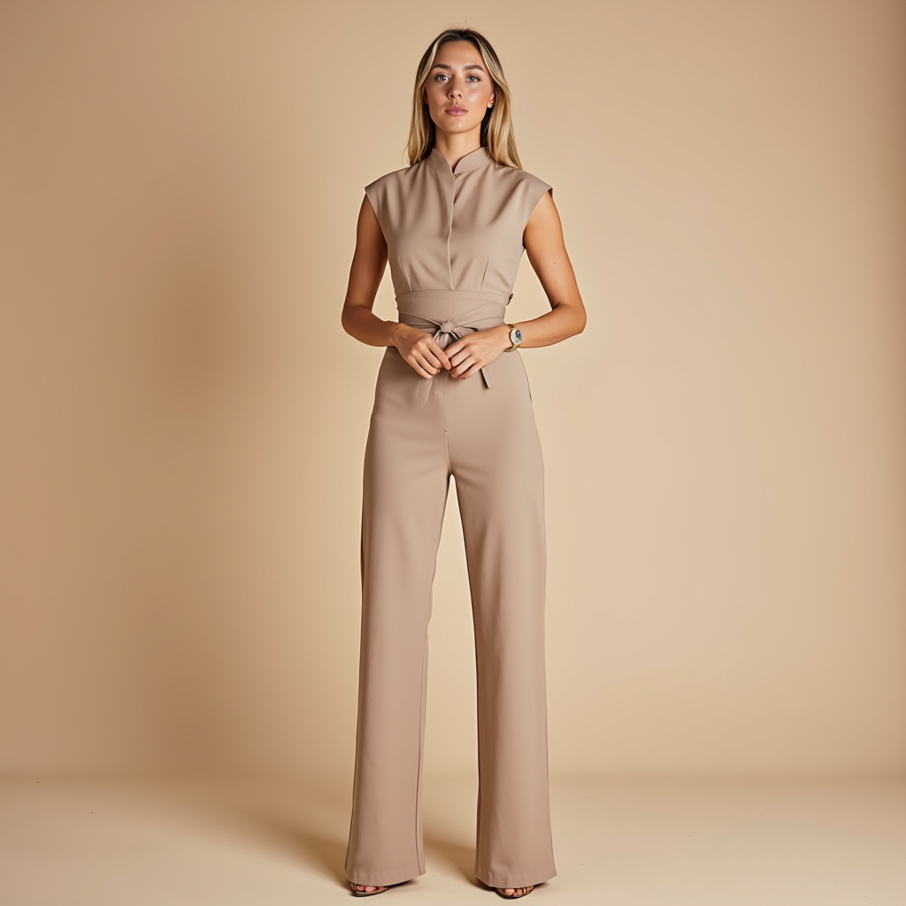 Maya™ | Sleeveless Jumpsuit