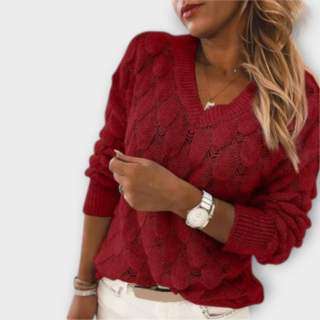 Maya™ - V-Neck Pullover